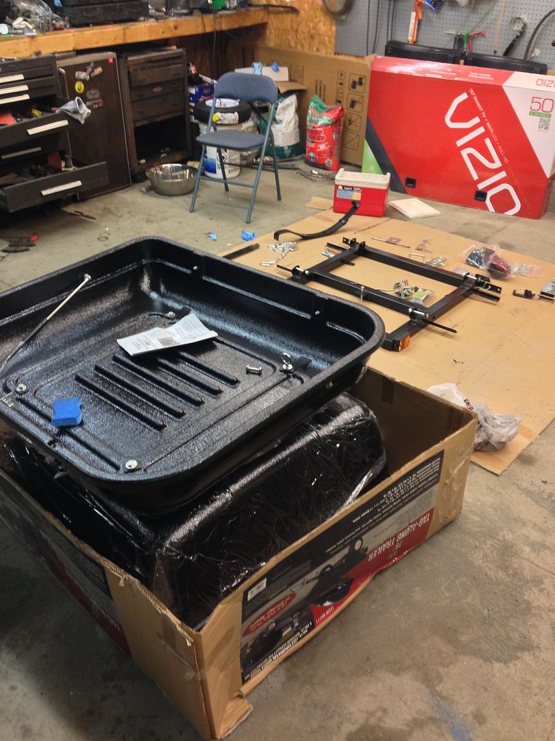 Harbor Frieght HaulMaster Trailer assembly